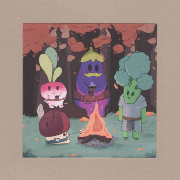 Au Coin du Feu - Illustration